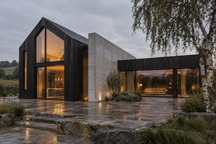 Architecture imagery from the fictional Form / Field website concept